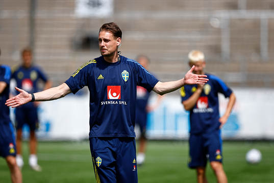 Sweden's national team U21 captain Daniel Bäckström