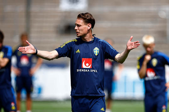 Sweden's national team U21 captain Daniel Bäckström