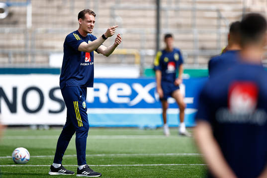 Sweden's national team U21 captain Daniel Bäckström