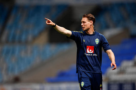 Sweden's national team U21 captain Daniel Bäckström