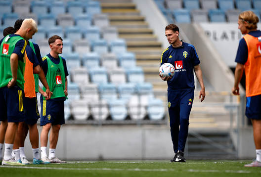 Sweden's national team U21 captain Daniel Bäckström