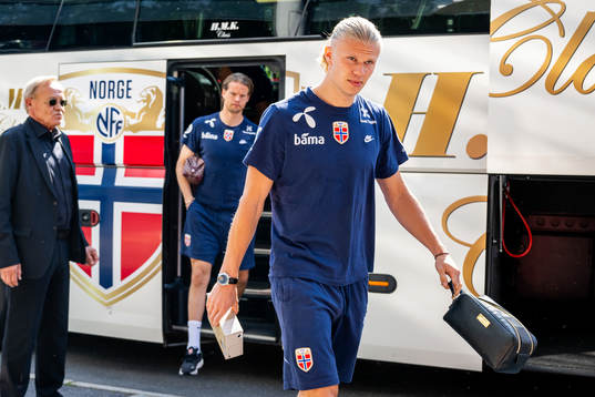 Erling Braut Haaland of the Norwegian national football team