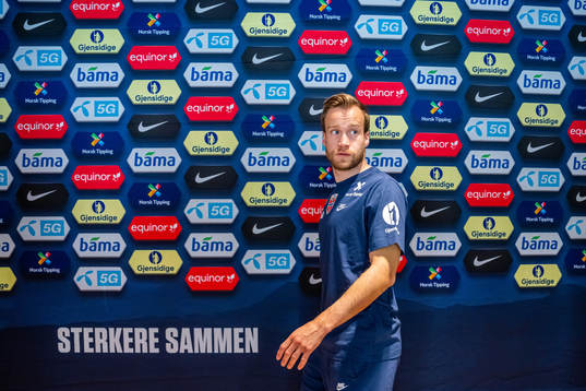 Bård Finne of the Norwegian national football team