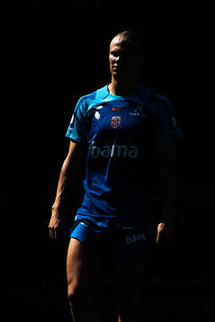 Erling Braut Haaland of the Norwegian national football team