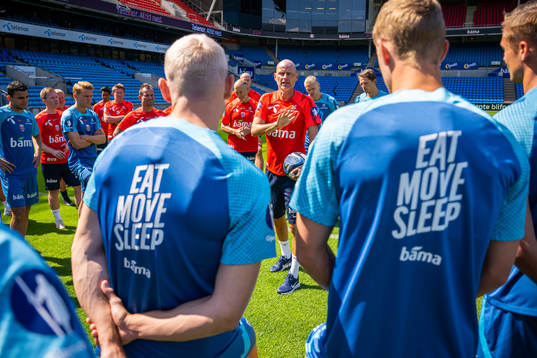 Ståle Solbakken, head coach of the Norwegian national