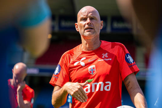 Ståle Solbakken, head coach of the Norwegian national