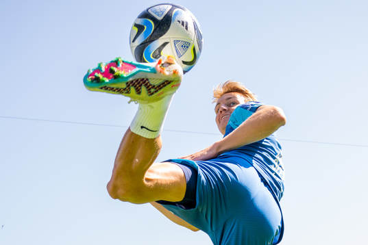 Martin Ødegaard of the Norwegian national football team