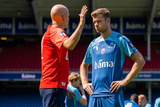Ståle Solbakken, head coach of the Norwegian national