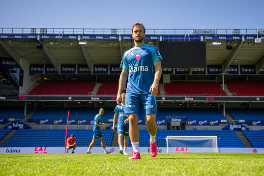 Bård Finne of the Norwegian national football team