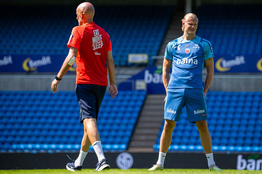 Ståle Solbakken, head coach of the Norwegian national