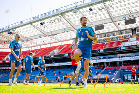 Stefan Strandberg of the Norwegian national football team