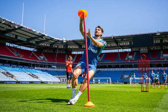 Stefan Strandberg of the Norwegian national football team