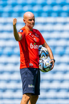 Ståle Solbakken, head coach of the Norwegian national