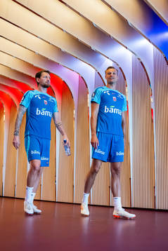 Stefan Strandberg and Stian Gregersen of the Norwegian