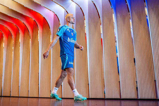 Julian Ryerson of the Norwegian national football team