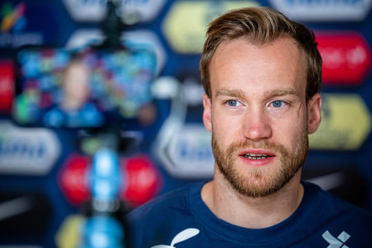 Bård Finne of the Norwegian national football team
