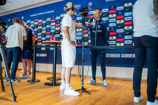 Stian Gregersen of the Norwegian national football team