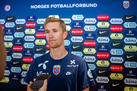 Ola Solbakken of the Norwegian national football team