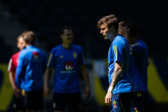 Victor Nilsson Lindelöf of the Swedish national football