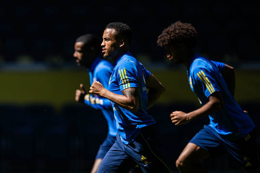 Martin Olsson of the Swedish national football team