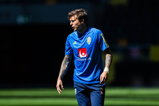 Victor Nilsson Lindelöf of the Swedish national football