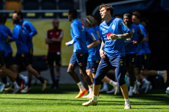 Victor Nilsson Lindelöf of the Swedish national football