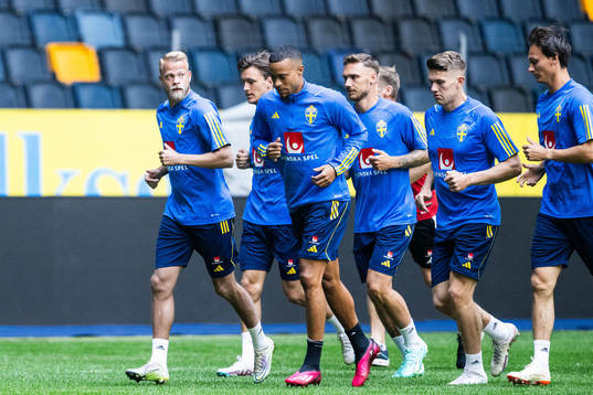 Daniel Sundgren of the Swedish national football team