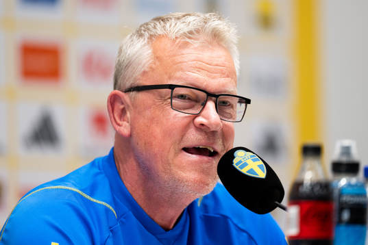 Janne Andersson, head coach of the Swedish national