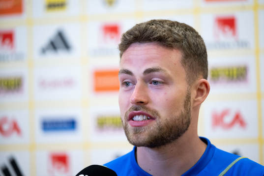Gabriel Gudmundsson of the Swedish national football team