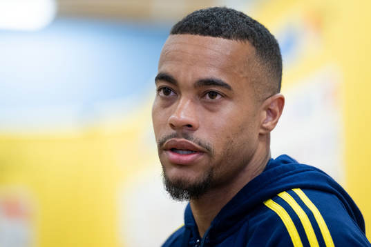 Robin Quaison of the Swedish national football team
