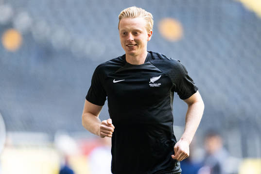 Francis de Vries of New Zealand's national football team