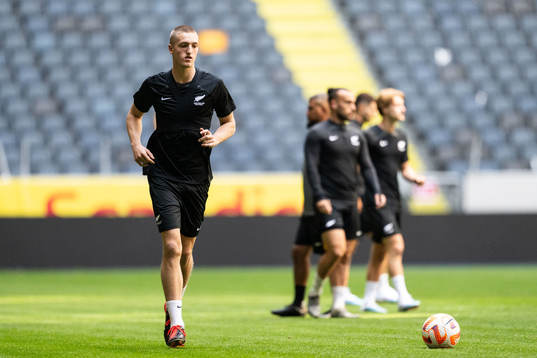 Finn Surman of New Zealand's national football team