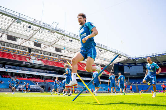 Stefan Strandberg of the Norwegian national football team