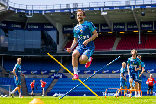 Bård Finne of the Norwegian national football team