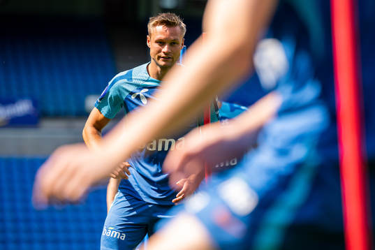 Stian Gregersen of the Norwegian national football team