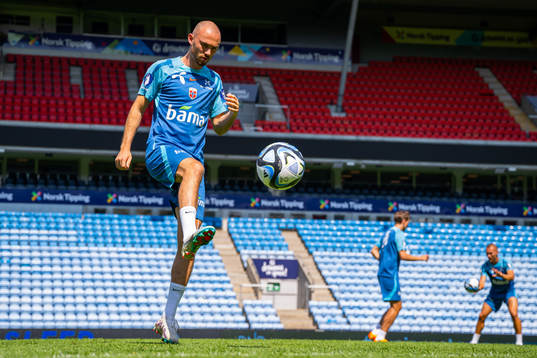 Fredrik Aursnes of the Norwegian national football team