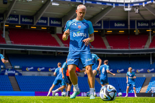 Julian Ryerson of the Norwegian national football team
