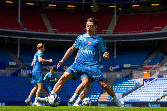 Patrick Berg of the Norwegian national football team