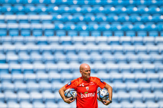 Ståle Solbakken, head coach of the Norwegian national