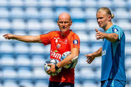 Ståle Solbakken, head coach of the Norwegian national