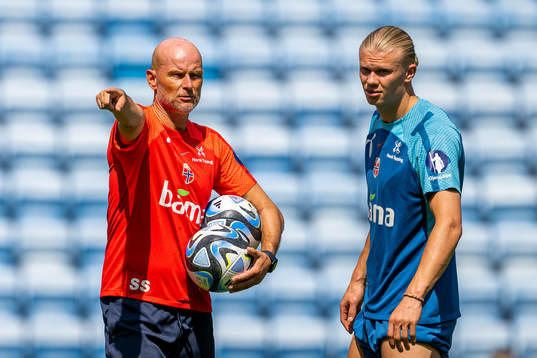 Ståle Solbakken, head coach of the Norwegian national
