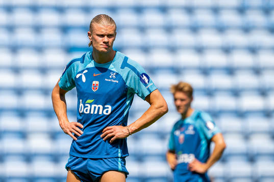 Erling Braut Haaland of the Norwegian national football team