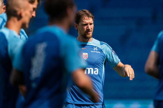 Stefan Strandberg of the Norwegian national football team