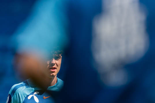 Jørgen Strand Larsen of the Norwegian national football