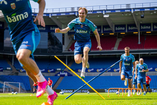 Kristian Thorstvedt of the Norwegian national football team