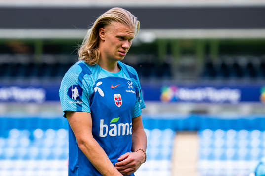 Erling Braut Haaland of the Norwegian national football team