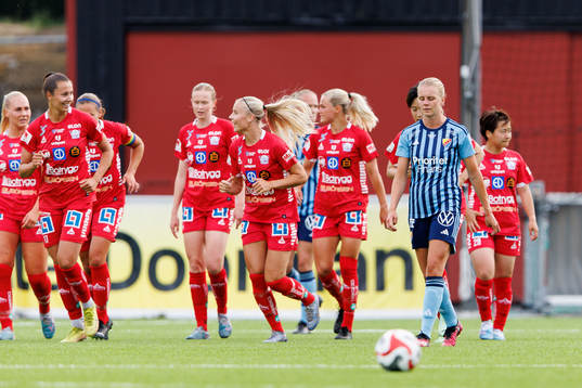 Djurgårdens Nellie Lilja deppar
