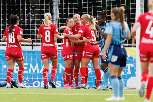 Linköpings spelare jublar