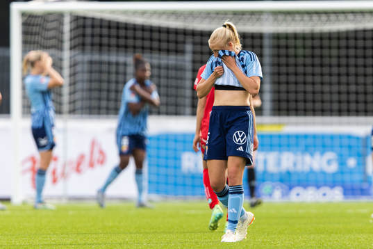 Djurgårdens Stinalisa Johansson deppar