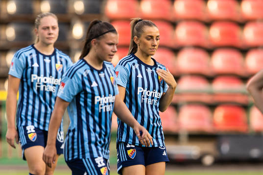 Djurgårdens Tilde Lindwall deppar
